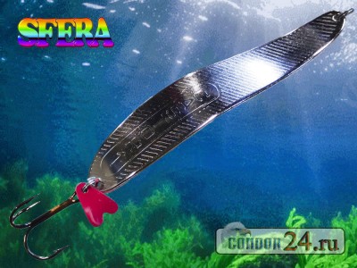 Блесна Sfera Castor, цвет никель